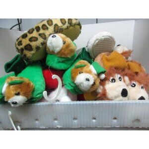 Bundle Of Children's Animal Slippers Assorted Styles And Colors New!!!